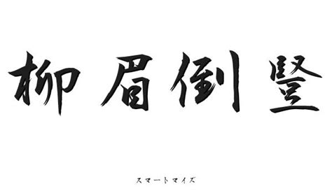 柳眉倒豎|柳眉倒豎とは？意味・由来